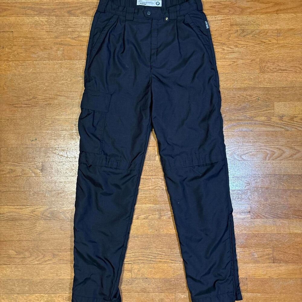 Bmw Men's Black and Navy Trousers